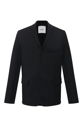 Мужской пиджак OAMC темно-синего цвета по цене 78150 руб., арт. 0AMR154984 0R444000A | Фото 1 Мужской пиджак OAMC темно-синего цвета, арт. 0AMR154984 0R444000A | Фото 1