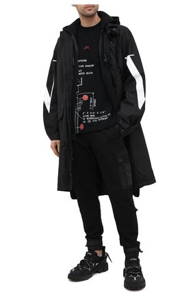 Мужская хлопковая толстовка A-COLD-WALL* черного цвета по цене 36800 руб., арт. ACWMW002 | Фото 2 Мужская хлопковая толстовка A-COLD-WALL* черного цвета, арт. ACWMW002 | Фото 2