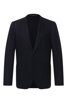 Мужской пиджак WINDSOR темно-синего цвета по цене 64350 руб., арт. 13 VAST0-0E-J 10010263 | Фото 1 Мужской пиджак WINDSOR темно-синего цвета, арт. 13 VAST0-0E-J 10010263 | Фото 1