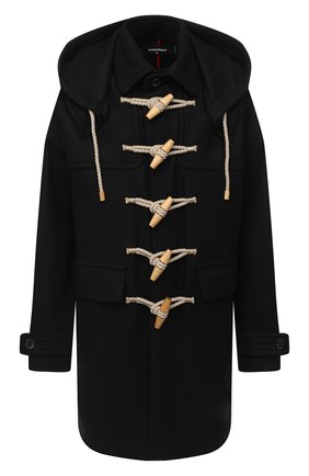 Мужской шерстное пальто DSQUARED2 черного цвета по цене 149500 руб., арт. S71AA0394/S53003 | Фото 1 Мужской шерстное пальто DSQUARED2 черного цвета, арт. S71AA0394/S53003 | Фото 1
