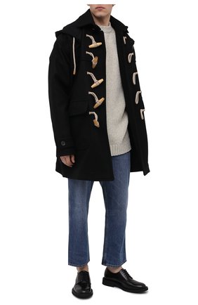 Мужской шерстное пальто DSQUARED2 черного цвета по цене 149500 руб., арт. S71AA0394/S53003 | Фото 2 Мужской шерстное пальто DSQUARED2 черного цвета, арт. S71AA0394/S53003 | Фото 2