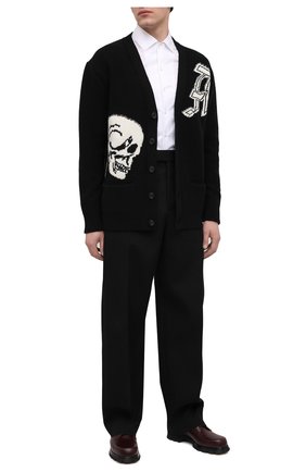 Мужской кожаные дерби JIL SANDER бордового цвета по цене 67050 руб., арт. JI35501A-12230 | Фото 2 Мужской кожаные дерби JIL SANDER бордового цвета, арт. JI35501A-12230 | Фото 2