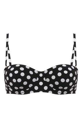 Женский бра-бандо DOLCE & GABBANA черно-белого цвета по цене 29050 руб., арт. 01A16J/FSGSP | Фото 1 Женский бра-бандо DOLCE & GABBANA черно-белого цвета, арт. 01A16J/FSGSP | Фото 1