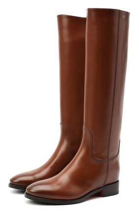 Женские кожаные сапоги SANTONI коричневого цвета по цене 93200 руб., арт. WSNH58900BJ2NBCKC50 | Фото 1 Женские кожаные сапоги SANTONI коричневого цвета, арт. WSNH58900BJ2NBCKC50 | Фото 1