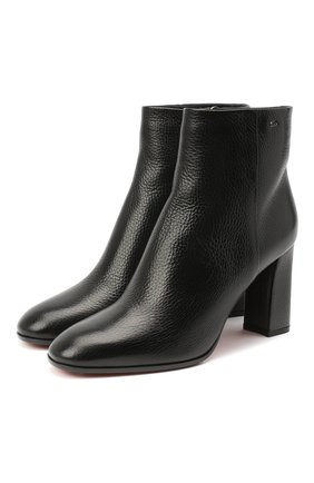 Женские кожаные ботильоны SANTONI черного цвета по цене 65950 руб., арт. WTRB59048HI2A0TDN01 | Фото 1 Женские кожаные ботильоны SANTONI черного цвета, арт. WTRB59048HI2A0TDN01 | Фото 1