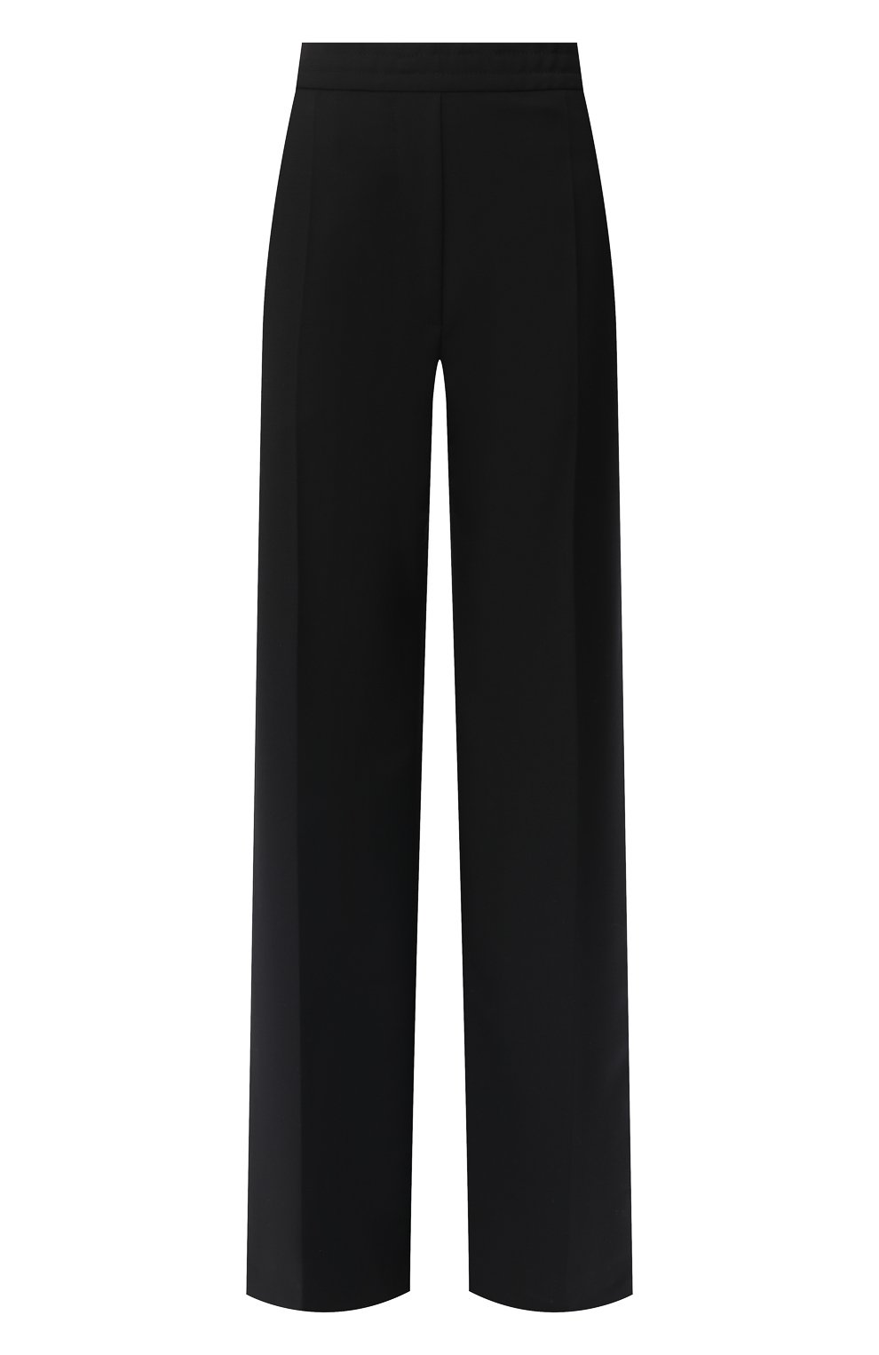 Женские шерстяные брюки ACNE STUDIOS черного цвета, арт. AK0318 | Фото 1 (Длина (брюки, джинсы): Удлиненные; Силуэт Ж (брюки и джинсы): Широкие; Материал внешний: Шерсть; Женское Кросс-КТ: Брюки-одежда; Региональные ограничения белый список (Axapta Mercury): RU; Стили: Классический; Случай: Формальный)