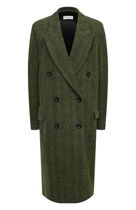 Женское шерстяное пальто DRIES VAN NOTEN зеленого цвета по цене 153000 руб., арт. 202-10225-1260 | Фото 1 Женское шерстяное пальто DRIES VAN NOTEN зеленого цвета, арт. 202-10225-1260 | Фото 1