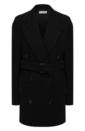 Женское шерстяное пальто DRIES VAN NOTEN черного цвета по цене 142500 руб., арт. 202-10227-1315 | Фото 1 Женское шерстяное пальто DRIES VAN NOTEN черного цвета, арт. 202-10227-1315 | Фото 1