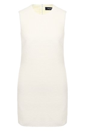 Женское шерстяное платье DSQUARED2 белого цвета по цене 49100 руб., арт. S72CV0155/S53288 | Фото 1 Женское шерстяное платье DSQUARED2 белого цвета, арт. S72CV0155/S53288 | Фото 1