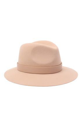 Женская фетровая шляпа valentino garavani VALENTINO бежевого цвета по цене 49350 руб., арт. UW0HAA26/YTE | Фото 2 Женская фетровая шляпа valentino garavani VALENTINO бежевого цвета, арт. UW0HAA26/YTE | Фото 2