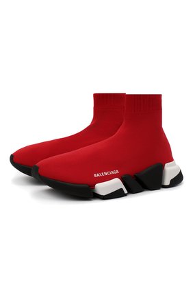 Мужские текстильные кроссовки speed 2.0 BALENCIAGA красного цвета по цене 63700 руб., арт. 617239/W1720 | Фото 1 Мужские текстильные кроссовки speed 2.0 BALENCIAGA красного цвета, арт. 617239/W1720 | Фото 1