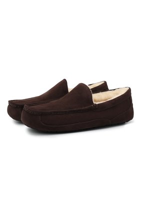 Мужские замшевые мокасины ascot UGG коричневого цвета по цене 11130 руб., арт. 1101110_ESP | Фото 1 Мужские замшевые мокасины ascot UGG коричневого цвета, арт. 1101110_ESP | Фото 1