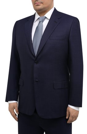 Мужской шерстяной костюм BRIONI темно-синего цвета по цене 471500 руб., арт. RAH00V/09A0H/PARLAMENT0 | Фото 2 Мужской шерстяной костюм BRIONI темно-синего цвета, арт. RAH00V/09A0H/PARLAMENT0 | Фото 2