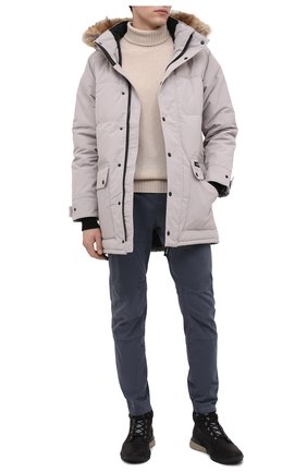 Мужская пуховик emory с меховой отделкой CANADA GOOSE бежевого цвета по цене 117500 руб., арт. 2580M | Фото 2 Мужская пуховик emory с меховой отделкой CANADA GOOSE бежевого цвета, арт. 2580M | Фото 2