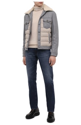 Мужской кожаные дерби SANTONI черного цвета по цене 49950 руб., арт. MGSM17417NNAKN0VN01 | Фото 2 Мужской кожаные дерби SANTONI черного цвета, арт. MGSM17417NNAKN0VN01 | Фото 2