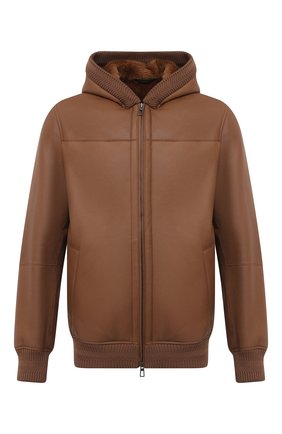 Мужская дубленка LORO PIANA коричневого цвета по цене 691000 руб., арт. FAL3502 | Фото 1 Мужская дубленка LORO PIANA коричневого цвета, арт. FAL3502 | Фото 1