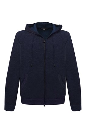 Мужская шерстяной кардиган CANALI синего цвета по цене 64350 руб., арт. C0718B/MK00982 | Фото 1 Мужская шерстяной кардиган CANALI синего цвета, арт. C0718B/MK00982 | Фото 1