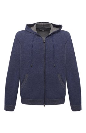 Мужская шерстяной кардиган CANALI голубого цвета по цене 64350 руб., арт. C0718B/MK00982 | Фото 1 Мужская шерстяной кардиган CANALI голубого цвета, арт. C0718B/MK00982 | Фото 1