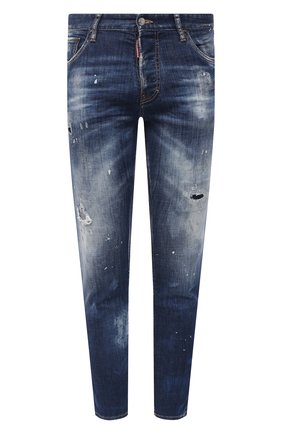 Мужские джинсы DSQUARED2 синего цвета по цене 49100 руб., арт. S71LB0796/S30342 | Фото 1 Мужские джинсы DSQUARED2 синего цвета, арт. S71LB0796/S30342 | Фото 1