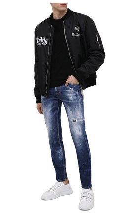 Мужские джинсы DSQUARED2 синего цвета по цене 49100 руб., арт. S71LB0796/S30342 | Фото 2 Мужские джинсы DSQUARED2 синего цвета, арт. S71LB0796/S30342 | Фото 2