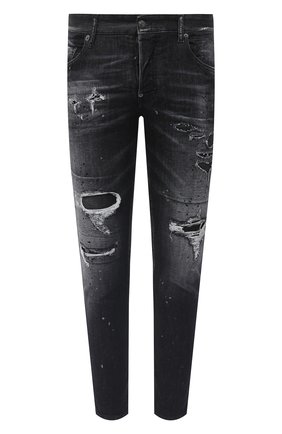 Мужские джинсы DSQUARED2 черного цвета по цене 49100 руб., арт. S71LB0841/S30503 | Фото 1 Мужские джинсы DSQUARED2 черного цвета, арт. S71LB0841/S30503 | Фото 1