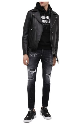 Мужские джинсы DSQUARED2 черного цвета по цене 49100 руб., арт. S71LB0841/S30503 | Фото 2 Мужские джинсы DSQUARED2 черного цвета, арт. S71LB0841/S30503 | Фото 2
