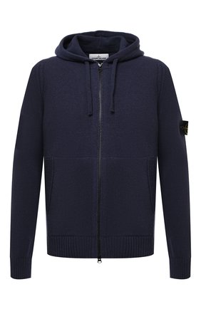 Мужская шерстяной кардиган STONE ISLAND темно-синего цвета по цене 34000 руб., арт. 7315501A3 | Фото 1 Мужская шерстяной кардиган STONE ISLAND темно-синего цвета, арт. 7315501A3 | Фото 1
