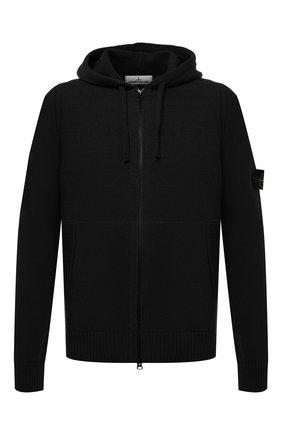 Мужская шерстяной кардиган STONE ISLAND черного цвета по цене 34000 руб., арт. 7315501A3 | Фото 1 Мужская шерстяной кардиган STONE ISLAND черного цвета, арт. 7315501A3 | Фото 1