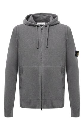 Мужская шерстяной кардиган STONE ISLAND серого цвета по цене 34000 руб., арт. 7315501A3 | Фото 1 Мужская шерстяной кардиган STONE ISLAND серого цвета, арт. 7315501A3 | Фото 1