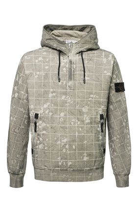 Мужской хлопковое худи STONE ISLAND зеленого цвета по цене 43800 руб., арт. 7315626E2 | Фото 1 Мужской хлопковое худи STONE ISLAND зеленого цвета, арт. 7315626E2 | Фото 1