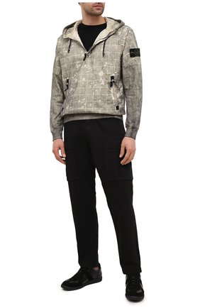 Мужской хлопковое худи STONE ISLAND зеленого цвета по цене 43800 руб., арт. 7315626E2 | Фото 2 Мужской хлопковое худи STONE ISLAND зеленого цвета, арт. 7315626E2 | Фото 2