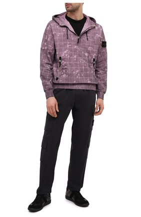 Мужской хлопковое худи STONE ISLAND бордового цвета по цене 43800 руб., арт. 7315626E2 | Фото 2 Мужской хлопковое худи STONE ISLAND бордового цвета, арт. 7315626E2 | Фото 2