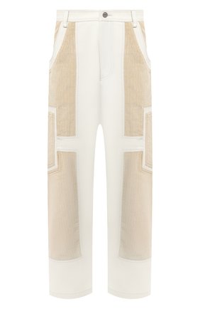 Мужской хлопковые брюки JACQUEMUS белого цвета по цене 43400 руб., арт. 206PA06/125110 | Фото 1 Мужской хлопковые брюки JACQUEMUS белого цвета, арт. 206PA06/125110 | Фото 1