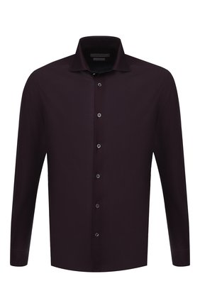 Мужская хлопковая сорочка CORNELIANI бордового цвета по цене 23700 руб., арт. 86P012-0811224/00 | Фото 1 Мужская хлопковая сорочка CORNELIANI бордового цвета, арт. 86P012-0811224/00 | Фото 1