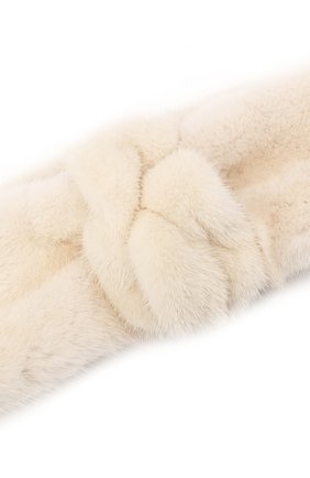 Женская меховая чалма флорина FURLAND белого цвета по цене 36000 руб., арт. 0228500110113600942 | Фото 3 Женская меховая чалма флорина FURLAND белого цвета, арт. 0228500110113600942 | Фото 3