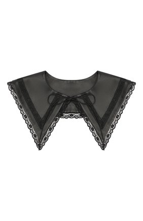 Женский воротник FLOWER ME черного цвета по цене 17160 руб., арт. COLLAR-LT003013L | Фото 1 Женский воротник FLOWER ME черного цвета, арт. COLLAR-LT003013L | Фото 1