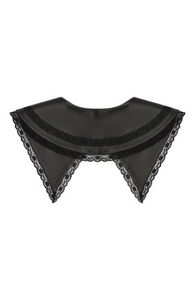 Женский воротник FLOWER ME черного цвета по цене 17160 руб., арт. COLLAR-LT003013L | Фото 2 Женский воротник FLOWER ME черного цвета, арт. COLLAR-LT003013L | Фото 2