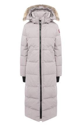 Женский пуховик mystique CANADA GOOSE серого цвета по цене 120500 руб., арт. 3035L | Фото 1 Женский пуховик mystique CANADA GOOSE серого цвета, арт. 3035L | Фото 1