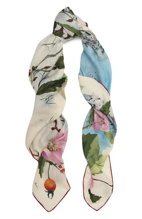 Женская шаль из кашемира и шелка LORO PIANA голубого цвета по цене 187000 руб., арт. FAL4108 | Фото 1 Женская шаль из кашемира и шелка LORO PIANA голубого цвета, арт. FAL4108 | Фото 1