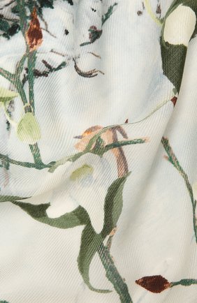 Женская шаль из кашемира и шелка LORO PIANA голубого цвета по цене 187000 руб., арт. FAL4108 | Фото 2 Женская шаль из кашемира и шелка LORO PIANA голубого цвета, арт. FAL4108 | Фото 2
