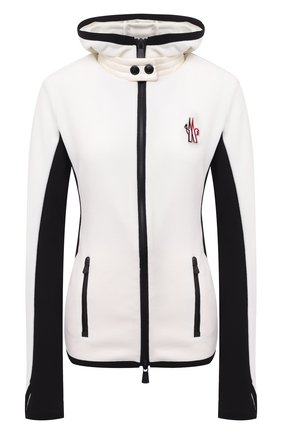 Женский кардиган MONCLER белого цвета по цене 47300 руб., арт. F2-098-8G710-00-80093 | Фото 1 Женский кардиган MONCLER белого цвета, арт. F2-098-8G710-00-80093 | Фото 1