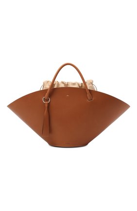 Женский сумка sombrero medium JIL SANDER коричневого цвета по цене 190500 руб., арт. JSPR851309-WRB69150V | Фото 1 Женский сумка sombrero medium JIL SANDER коричневого цвета, арт. JSPR851309-WRB69150V | Фото 1