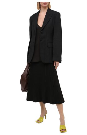 Женская топ из вискозы BOTTEGA VENETA темно-коричневого цвета по цене 42750 руб., арт. 629737/VKUG0 | Фото 2 Женская топ из вискозы BOTTEGA VENETA темно-коричневого цвета, арт. 629737/VKUG0 | Фото 2