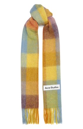 Мужские шерстяной шарф ACNE STUDIOS желтого цвета по цене 24100 руб., арт. CA0084/W | Фото 1 Мужские шерстяной шарф ACNE STUDIOS желтого цвета, арт. CA0084/W | Фото 1