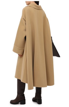 Женское шерстяное пальто LANVIN бежевого цвета по цене 299500 руб., арт. RM-0U0407-4337-H20 | Фото 2 Женское шерстяное пальто LANVIN бежевого цвета, арт. RM-0U0407-4337-H20 | Фото 2