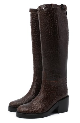 Женские кожаные сапоги ANN DEMEULEMEESTER коричневого цвета по цене 86250 руб., арт. 2014-2802-355-068 | Фото 1 Женские кожаные сапоги ANN DEMEULEMEESTER коричневого цвета, арт. 2014-2802-355-068 | Фото 1
