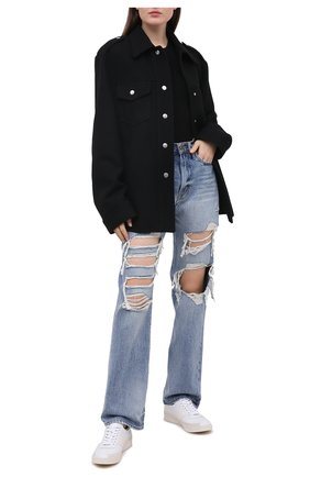 Женские джинсы FRAME DENIM голубого цвета по цене 29950 руб., арт. LHW385 | Фото 2 Женские джинсы FRAME DENIM голубого цвета, арт. LHW385 | Фото 2