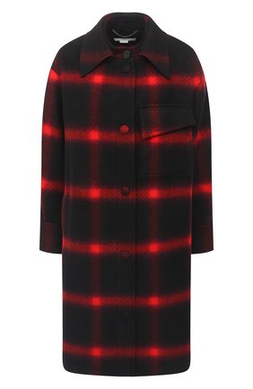 Женское шерстяное пальто STELLA MCCARTNEY разноцветного цвета по цене 166000 руб., арт. 602308/SPB20 | Фото 1 Женское шерстяное пальто STELLA MCCARTNEY разноцветного цвета, арт. 602308/SPB20 | Фото 1