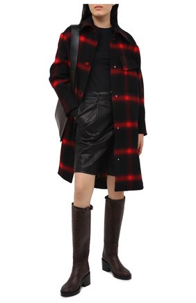 Женское шерстяное пальто STELLA MCCARTNEY разноцветного цвета по цене 166000 руб., арт. 602308/SPB20 | Фото 2 Женское шерстяное пальто STELLA MCCARTNEY разноцветного цвета, арт. 602308/SPB20 | Фото 2