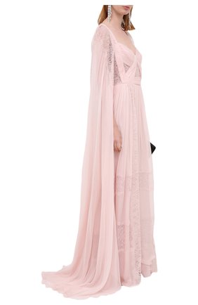 Женское шелковое платье ZUHAIR MURAD светло-розового цвета по цене 539500 руб., арт. DRP20015/CHSI003 | Фото 2 Женское шелковое платье ZUHAIR MURAD светло-розового цвета, арт. DRP20015/CHSI003 | Фото 2